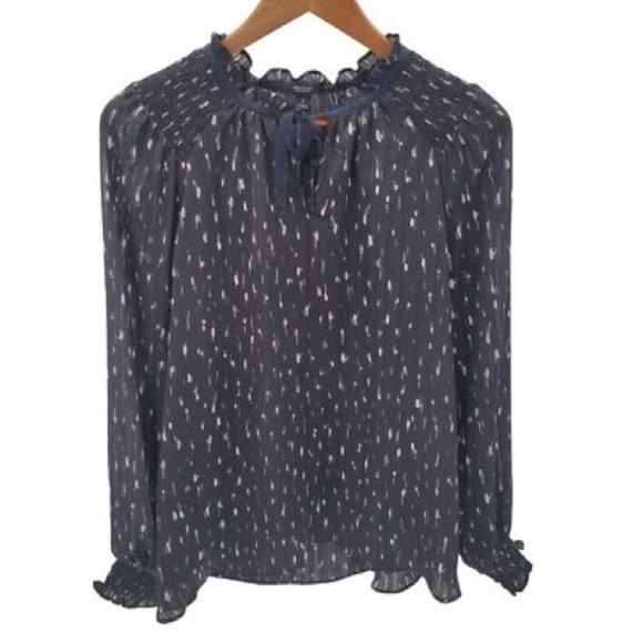 Simply Vera Black and White Blouse - Picture 3 of 9